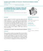 Artículo 4 - La dimensión del cuidado familiar en recién nacidos hospitalizados